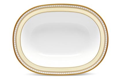Салатник 26см Noritake Noritake Трефолио золотой