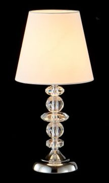Настольная лампа Armando LG1 хром Crystal Lux