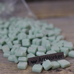 Зеленая стеклянная мозаика 12х12 мм FLORY12 AW033 ArtWorker