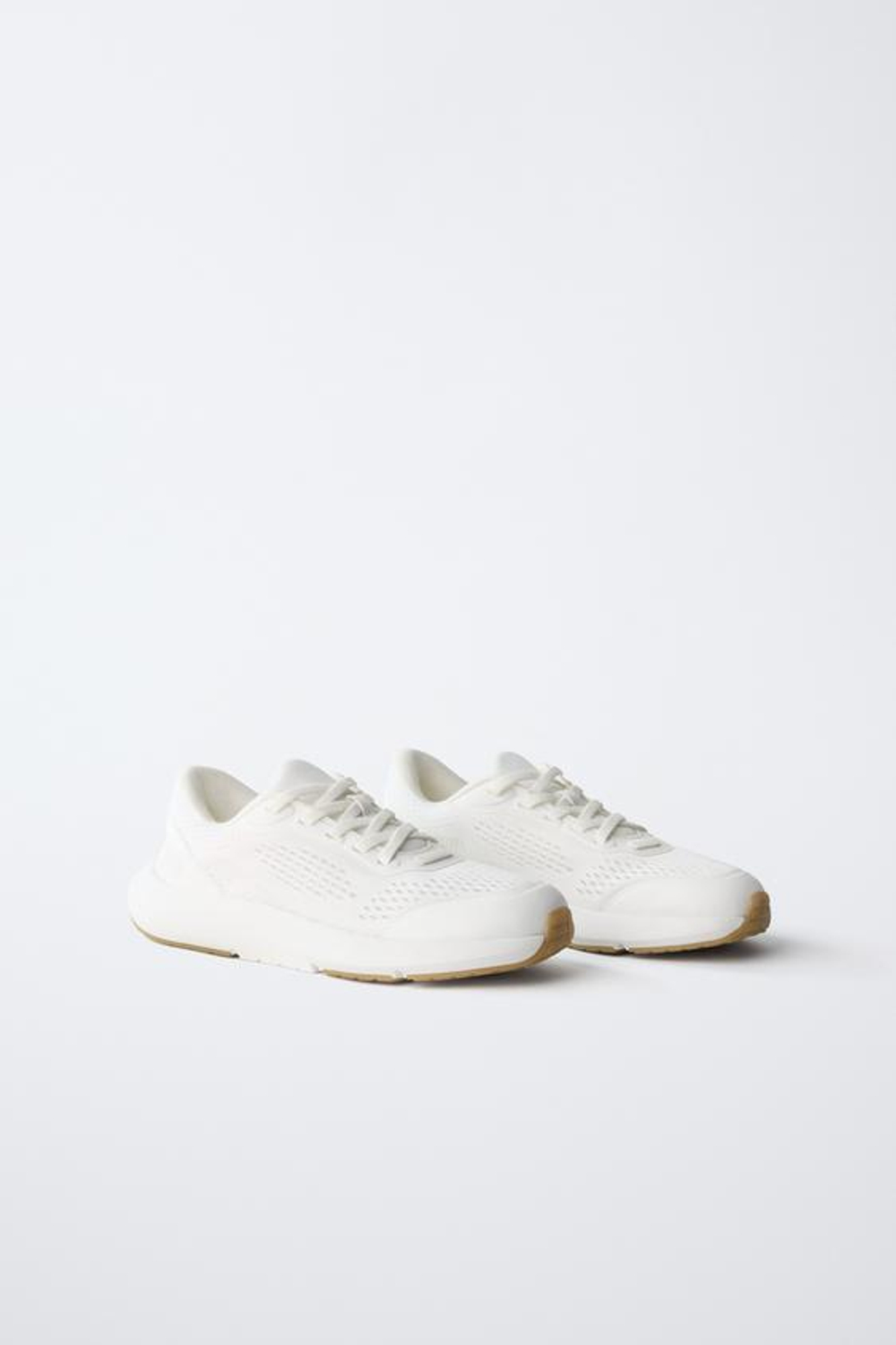 ZARA КРОССОВКИ BAREFOOT, БЕЛЫЙ