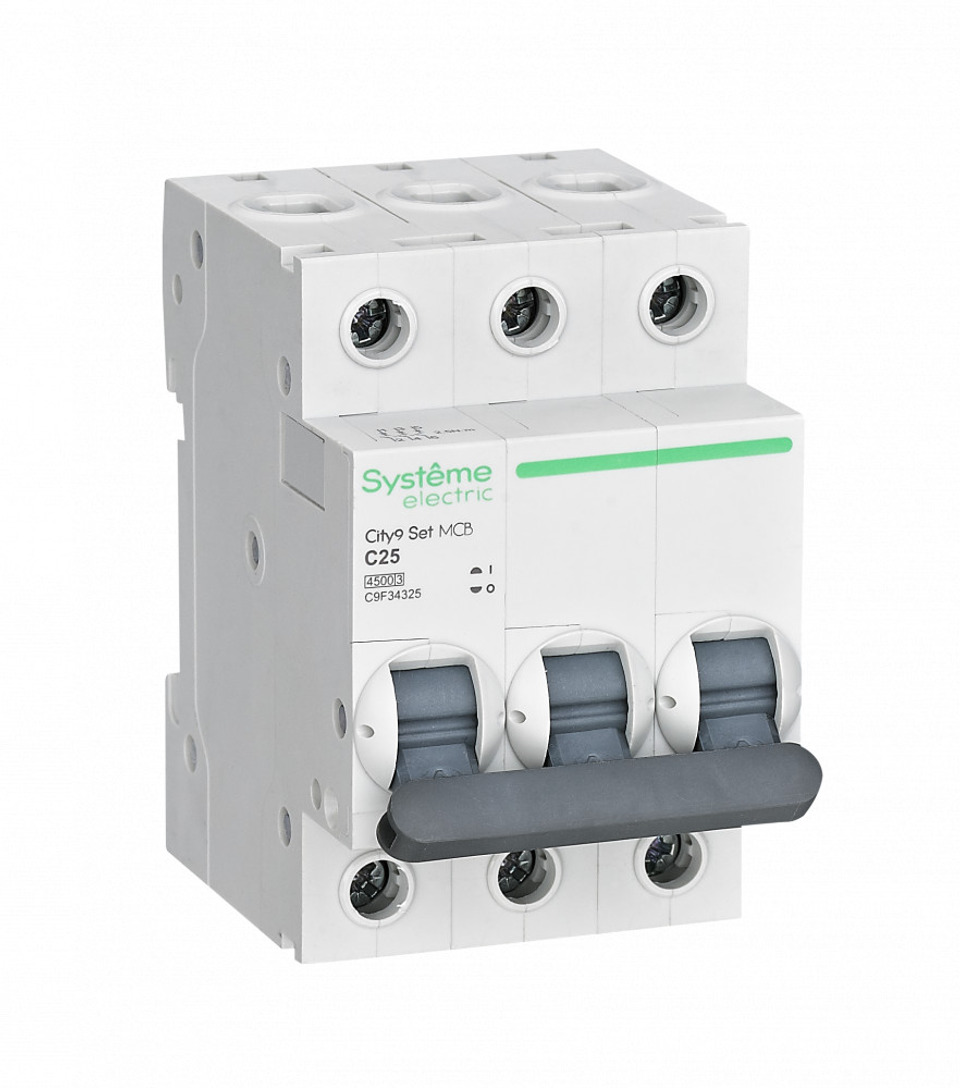 Авт. выкл.City9 Set 3P  25А С 4.5kA х-ка С 400В