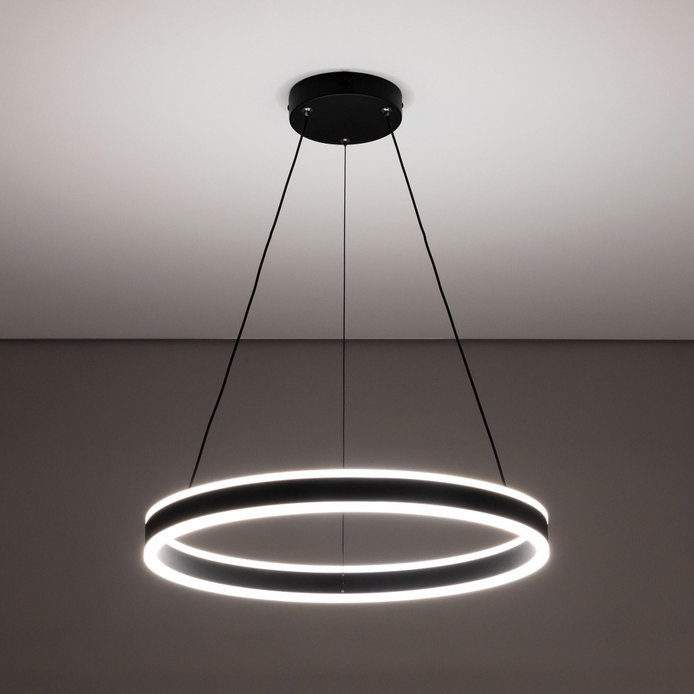 Citilux Дуэт CL719501 LED Люстра подвесная с пультом Чёрная