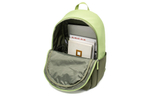 Li Ning Sports Life Collection Students Polyester Sports Backpack Regular Unisex Green