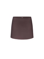 chocolate mini skirt