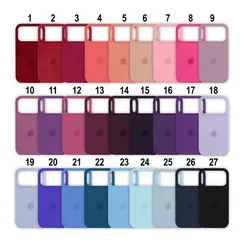 Чехол iPhone 18 Pro Max Silicone Case Color (в ассортименте)
