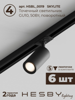 Комплект трековый Hesby Lighting Skylite No3 HSBL_kompl_S003_VI2B4K