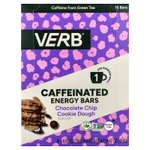 Verb Energy, Caffeinated Energy Bar, Chocolate Chip Cookie Dough, 16 Bars, 0.92 oz (26 g) Each