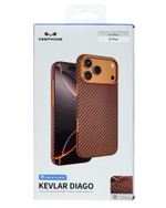 Накладка для i-Phone 17 Pro Keephone Kevlar Diago MagSnap оранжевый