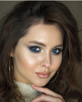 Голубые линзы на 12 мес. Marquise royal blue