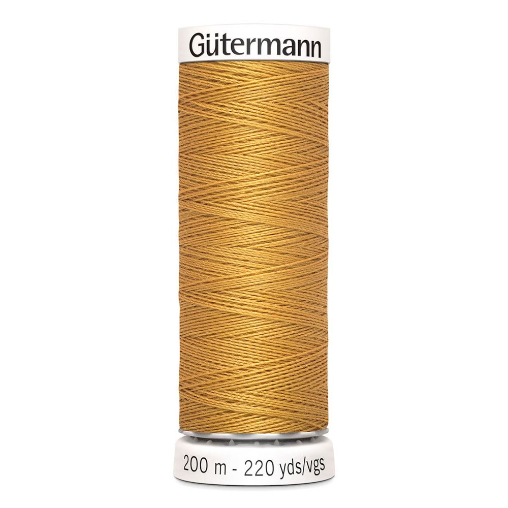 Нитки универсальные Gutermann Sew-all 100 (200 метров), 5 кат. | 968 золотой