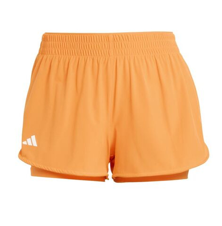 Женские теннисные шорты Adidas Climacool 2in1 Match — pure orange