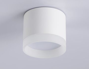 Накладной точечный светильник 1*GX53 TN5365 WH белый Acrylic Frost Ambrella