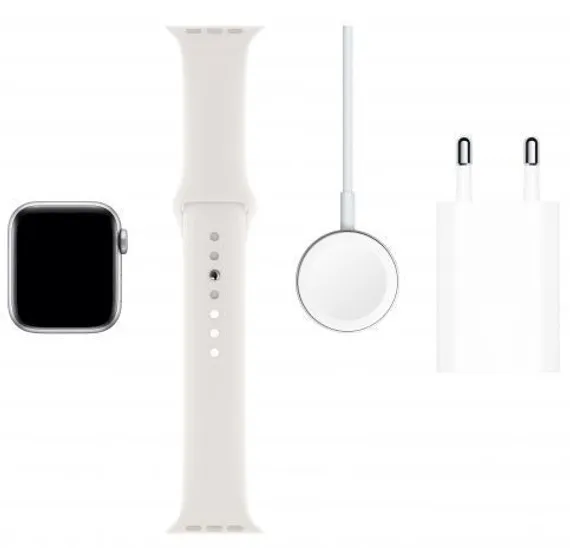 Apple Watch 5 44mm Aluminium Case with Sport Band серебряный