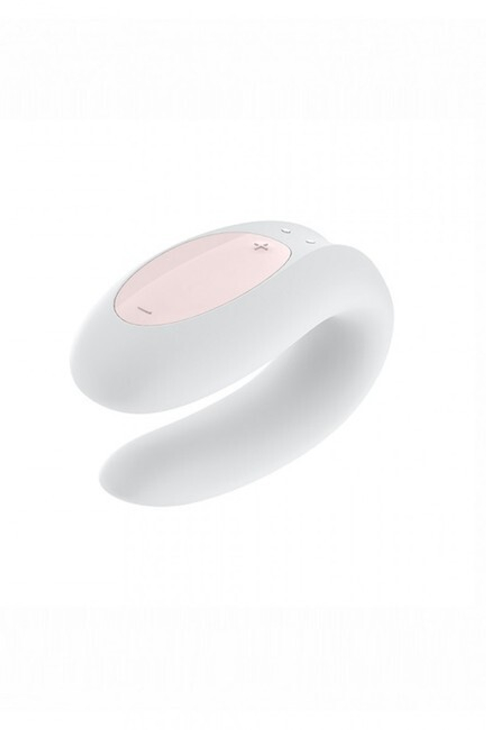 Парный вибратор Satisfyer Double Joy (синхронизируется со смартфоном) (Цвет: белый)