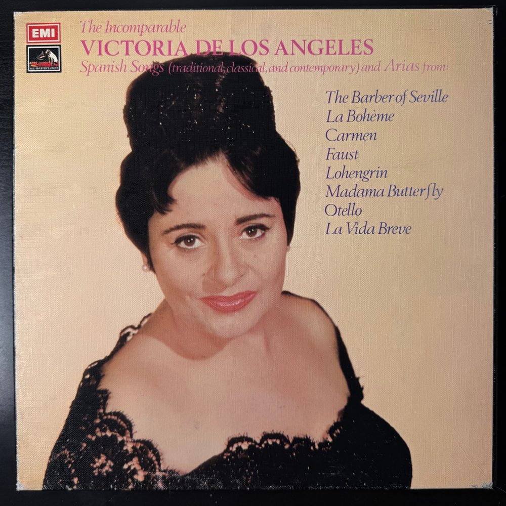 Victoria De Los Angeles ‎– The Incomparable Victoria De Los Angeles 3LP (Англия)