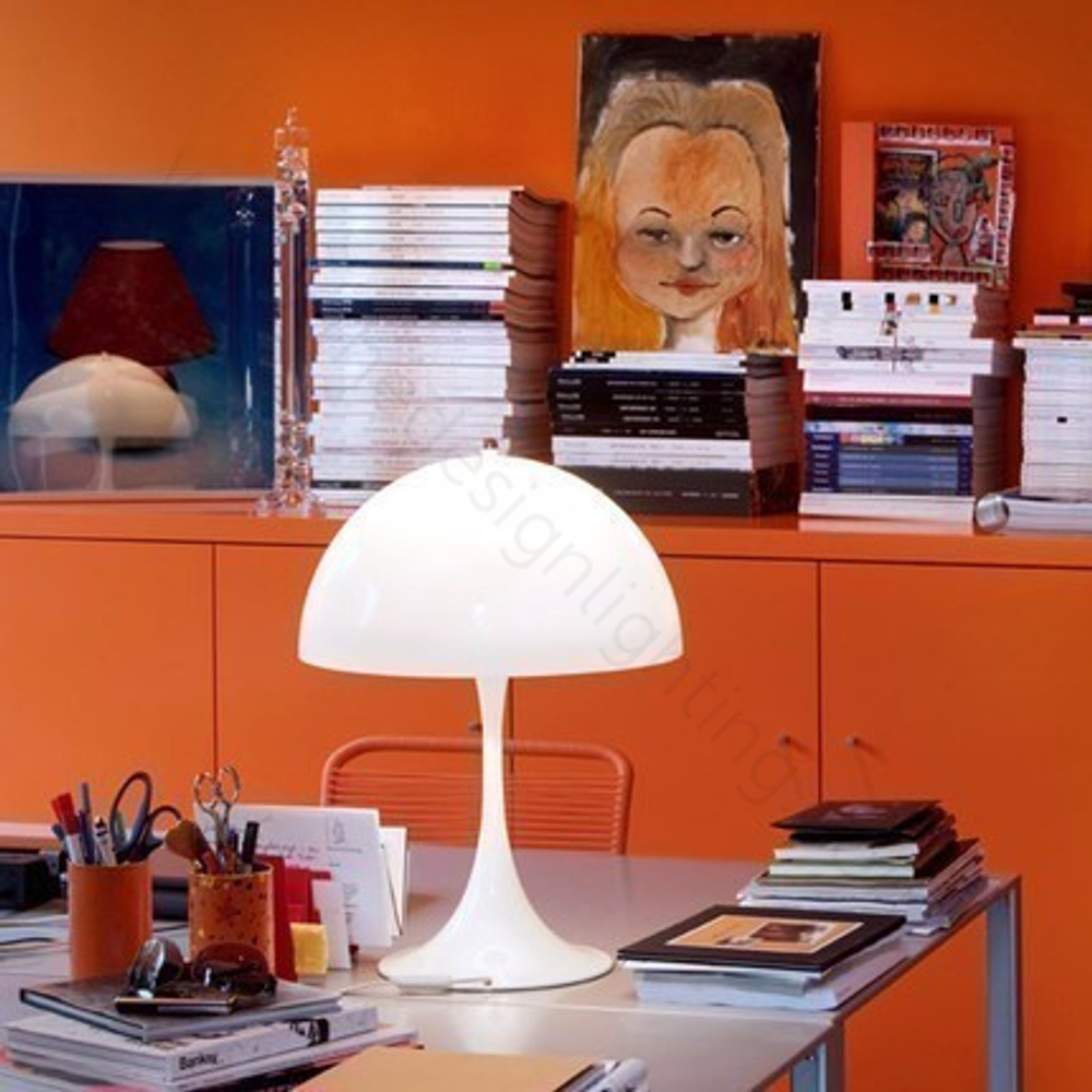 Table design lamp  Panthella by Verpan Panton (Red)