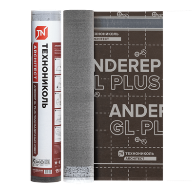 Подкладочный ковер Anderep GL PLUS, чёрный+разметка м2