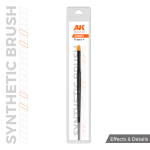Кисточка AK Interactive Synthetic Brush Filbert 4