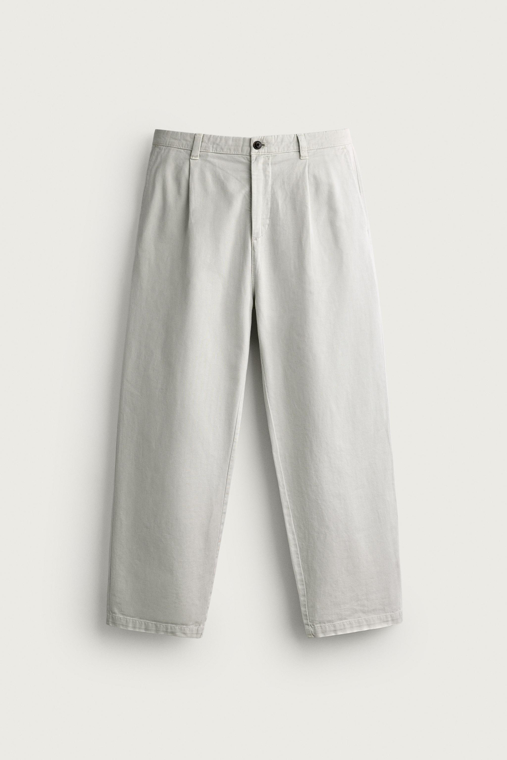 БРЮКИ ЧИНОС STRAIGHT FIT СО СКЛАДКАМИ — ZARA · 1063/440
