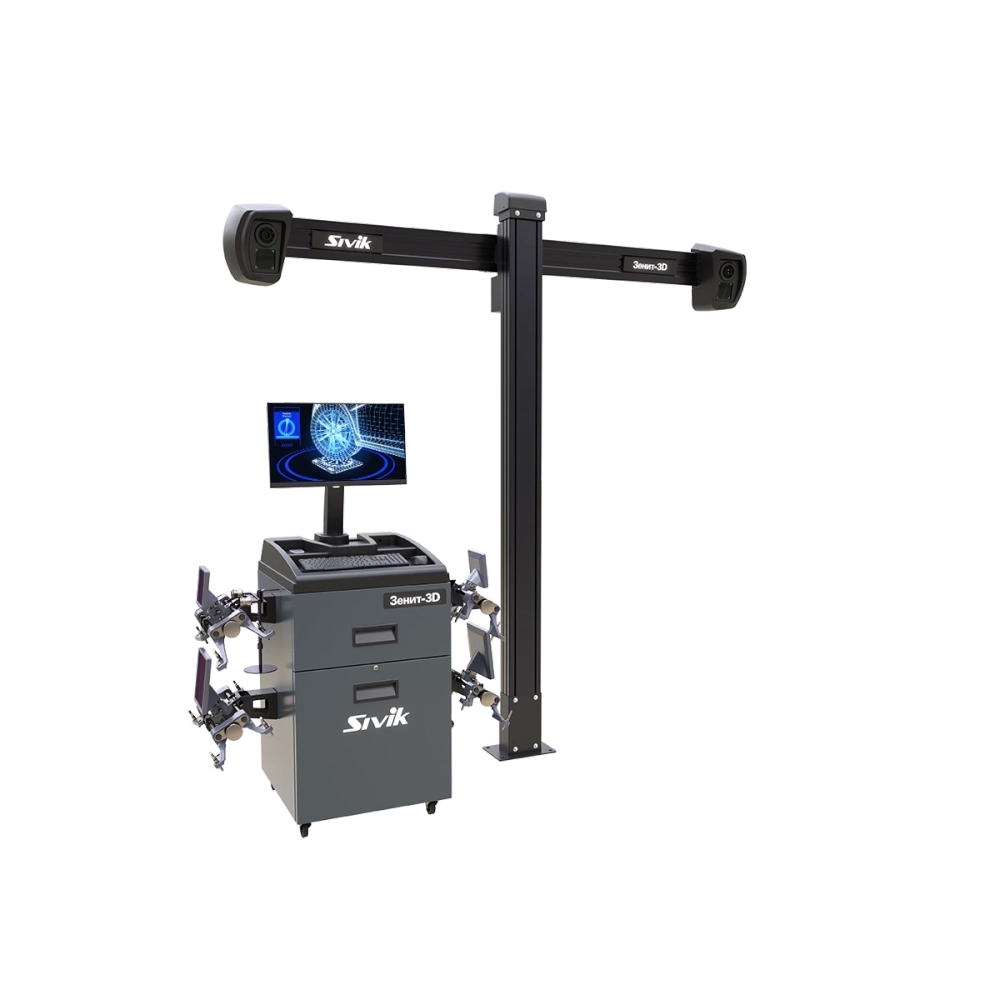 Стенд регулировки развала схождения Зенит-3D ТЛ2КС. TouchScreen.