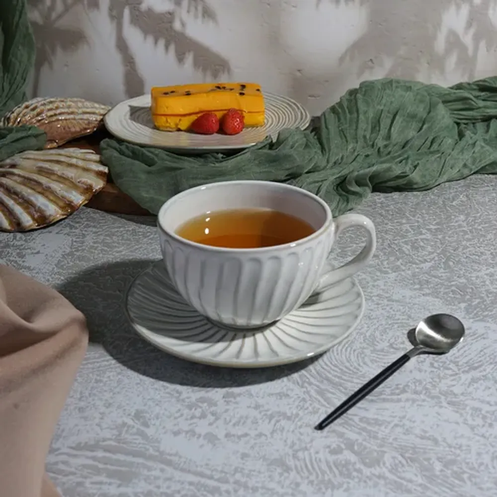 Чайная пара 300 мл d 10,5 см h6,5 см Gray Whirlpool Frutti di Mare P.L. [4]