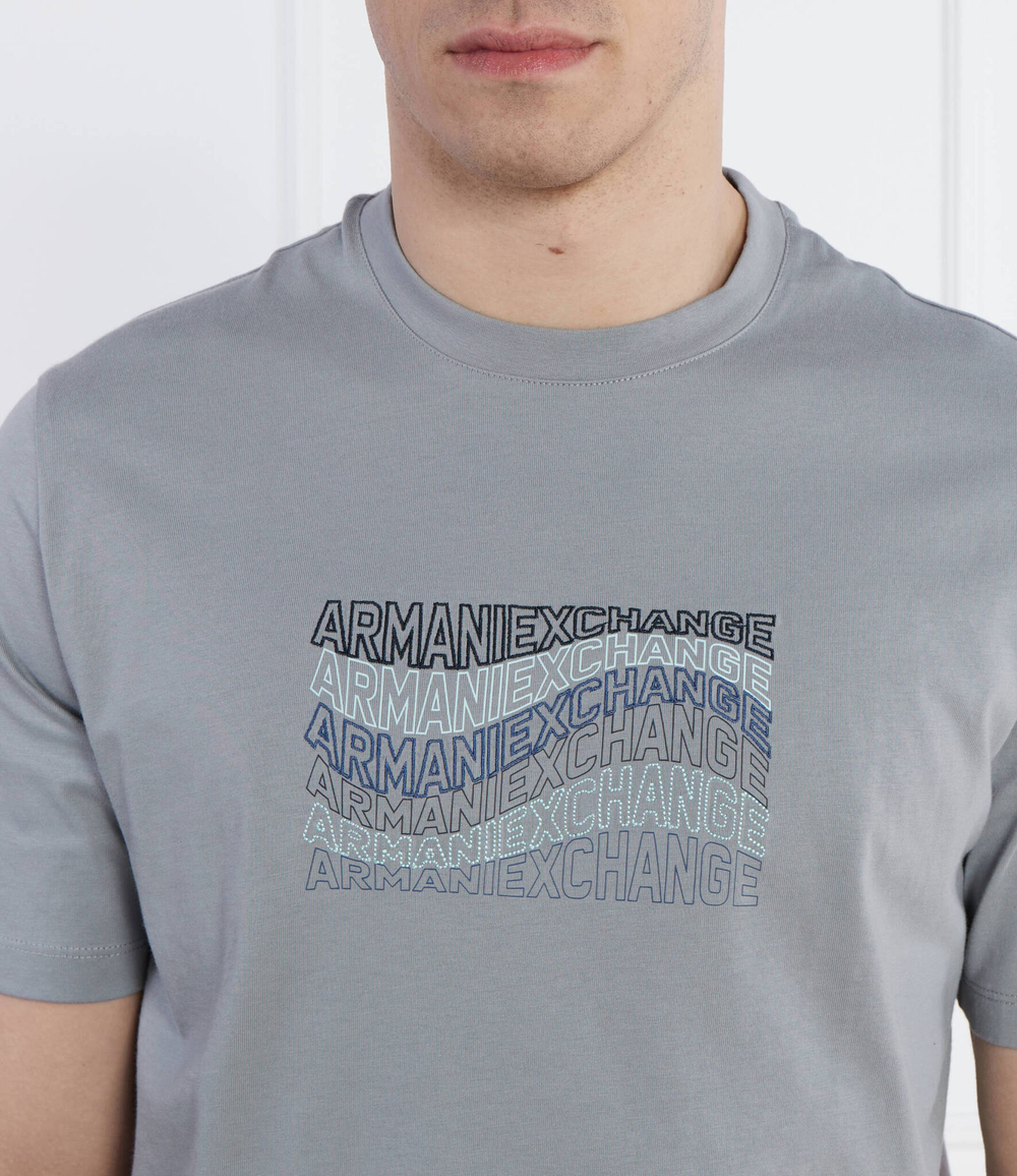 Футболка Armani Exchange - серый(3DZTLE ZJ9JZ)
