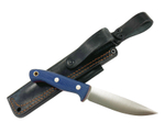 Нож Южный крест Шершень L, сталь N690 ,конв., микарта синяя насечка,  233.1956К