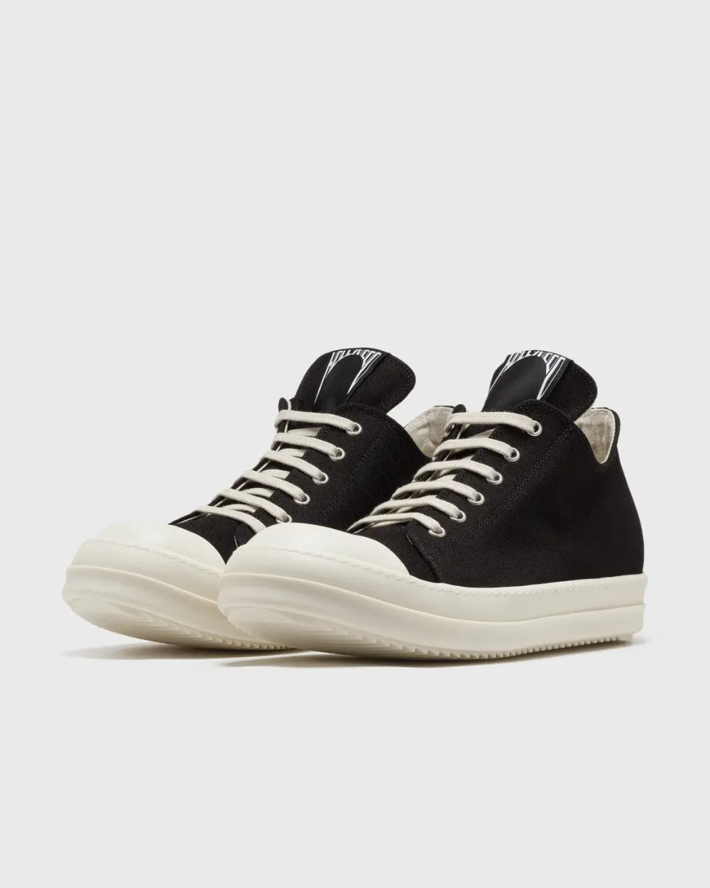 RICK OWENS DRKSHDW КРОССОВКИ ЧЕРНЫЕ НИЗКИЕ HOLLYWOOD