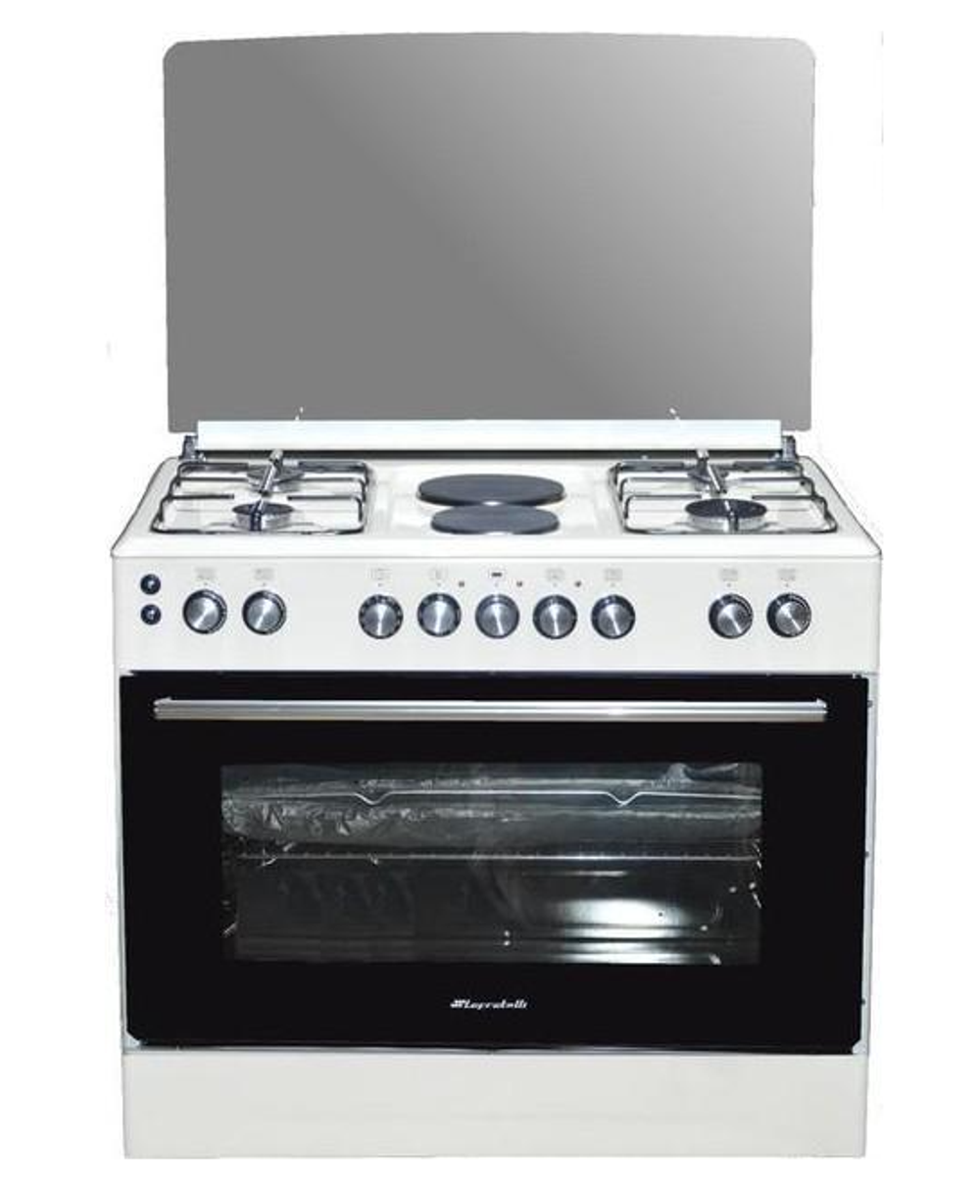 Плита газовая LOFRATELLI OGG 9042 L бежевая комбинированная