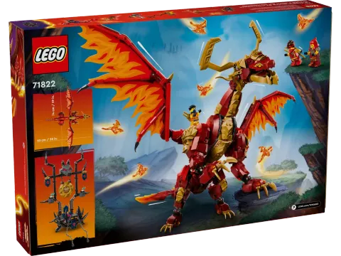 Конструктор LEGO Ninjago 71822 Первородный дракон Огня