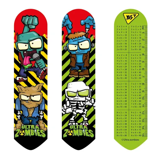 Əlfəcin \ Закладки \ Bookmark Закладка 2D Zombie, 4,5х19 см, Yes