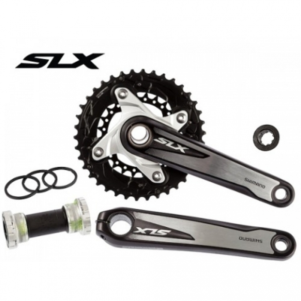 Система Shimano SLX, M675, 175мм, 38/26 с каретк.