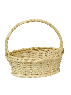 Корзинка овальная подарочная, арт. NO320, 32х22х11 см, высота с ручкой 30 см
