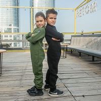 Комбинезон-косуха "Уголь" утепленный