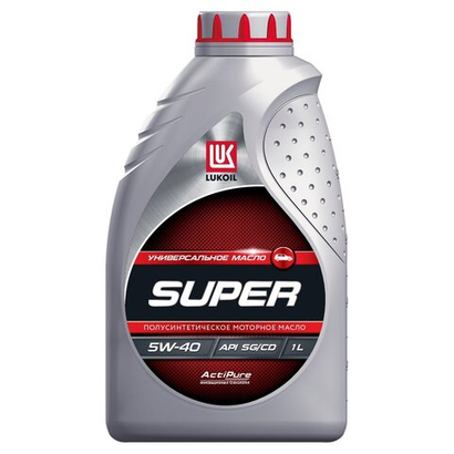 Масло Лукойл Super 5W40 SG/CD (1л) п/синтетика