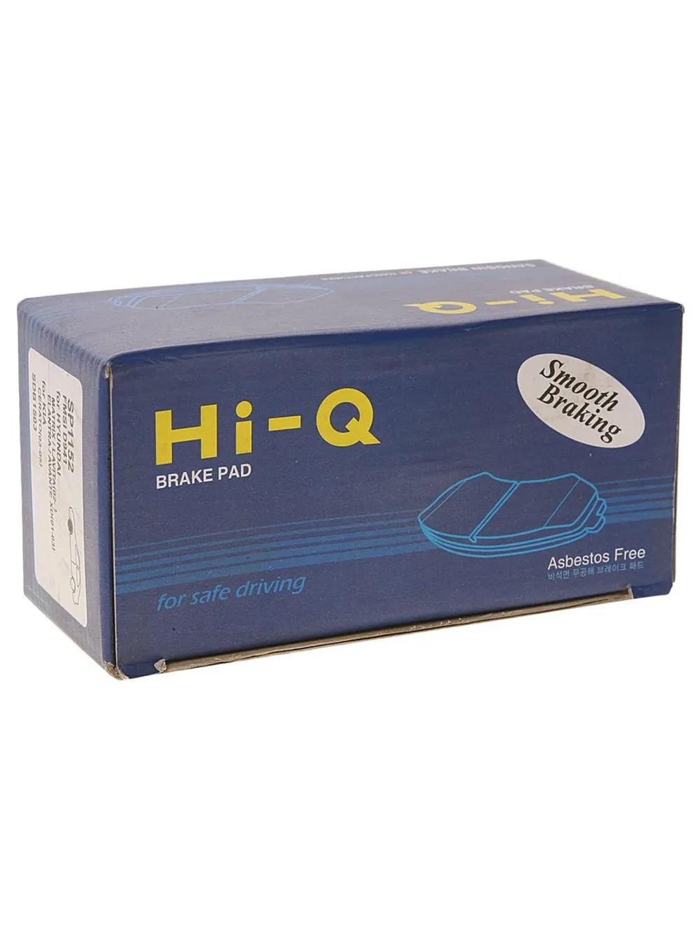 Колодки тормозные HYUNDAI Elantra (00-),Matrix (02-) передние (4шт.) SANGSIN