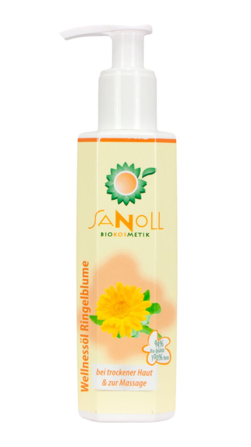 Масло календулы Wellness Sanoll Biokosmetik, 150 мл