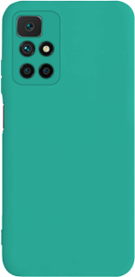 Мягкий Soft Touch чехол из силикона для REDMI 10 с бархатной подкладкой
