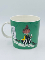 Moomin Кружка Arabia Muumi muki, Little My, зеленая, 400 мл (Из Финляндии)