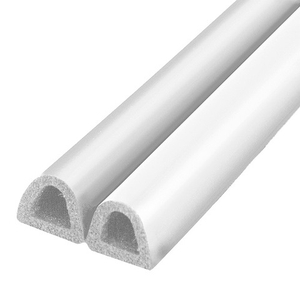 Уплотнитель самоклеящийся FUARO ADH/D-14x12mm, WHITE белый 120м /49193/