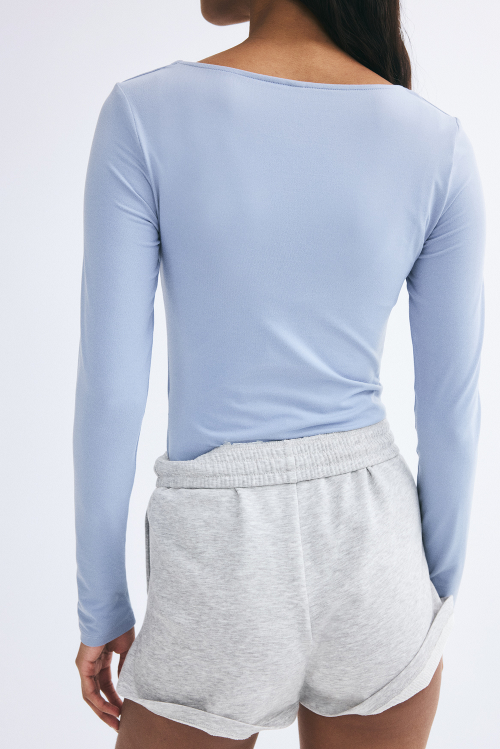 Боди с длинными рукавами - H&M