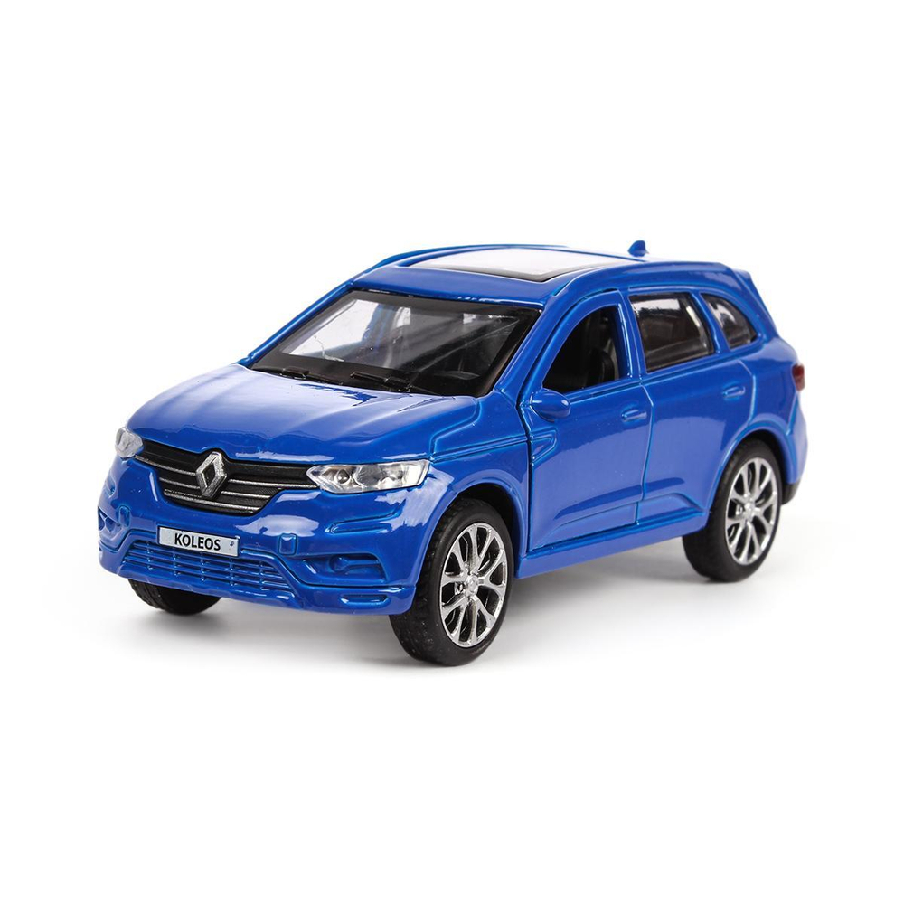 Модель ин. мет. "Renault Koleos" 12см, открыв. двери, синий, в коробка KOLEOS-BU (Технопарк)