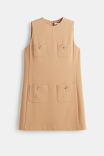 Платье прямого кроя с карманами - H&M