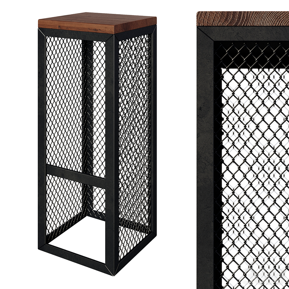 Стул барный LOFT GRID