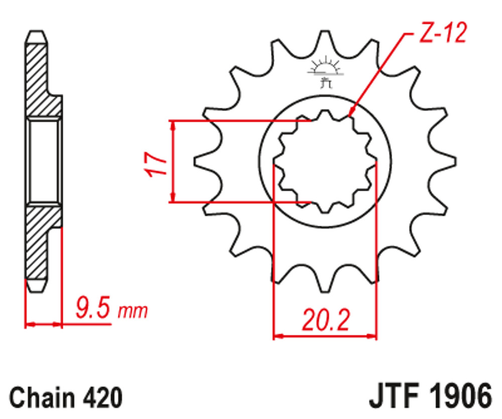 Звезда JTF1906.14