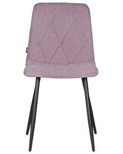 Набор 4 шт Стул обеденный DOBRIN CHILLY ROMBO, Лавандовый Simple 48, основание черное