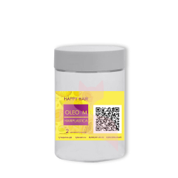 Happy Hair Кератин Мягкий Oleo M Hairplastia для выпрямления пористых и осветленных волос АКЦИЯ!