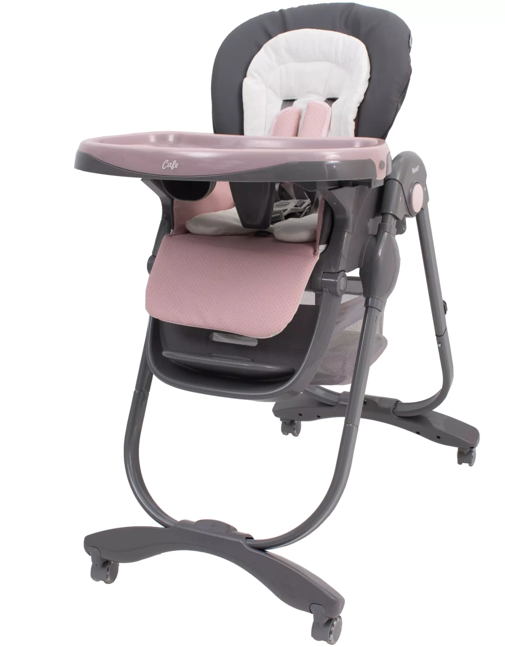 Стол-стул "CAFE" RH300 grey+pink