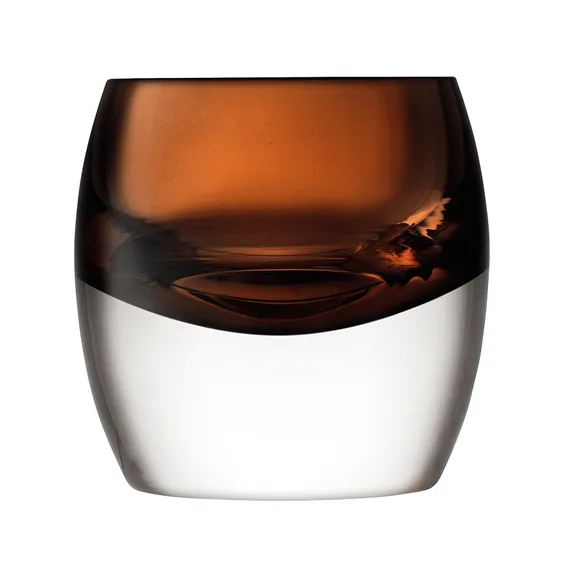 Набор низких стаканов whisky club, 230 мл, коричневый, 2 шт.
