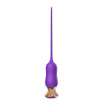 Фиолетовый тонкий стимулятор 23см I-Moon Nipple Vibrator MY-1702